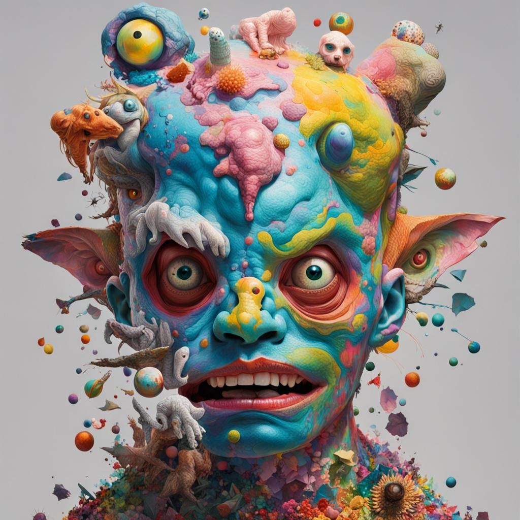 Hyperrealistic Fantasy Creature Art