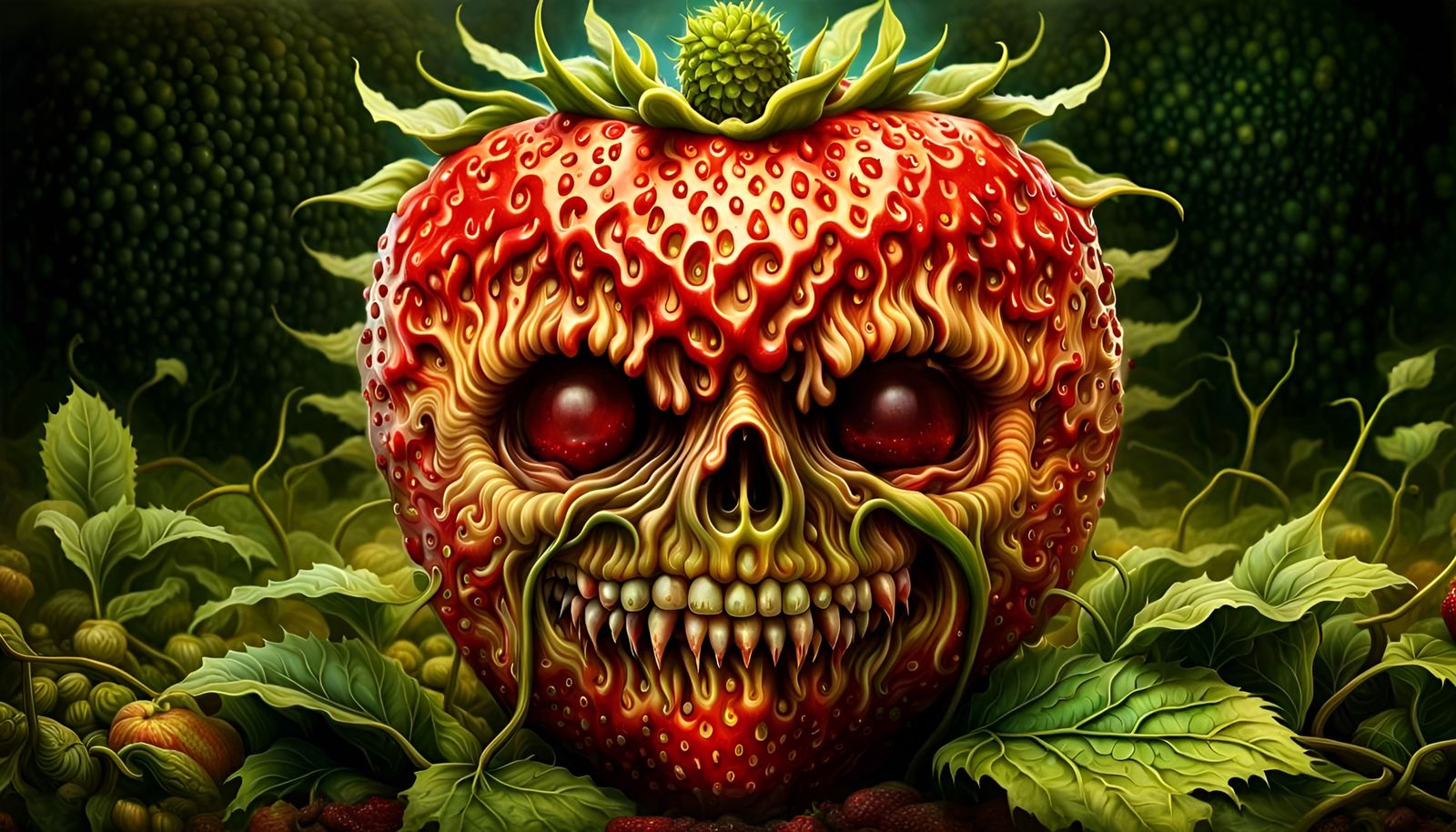 Strawberry zombie Nightmare!