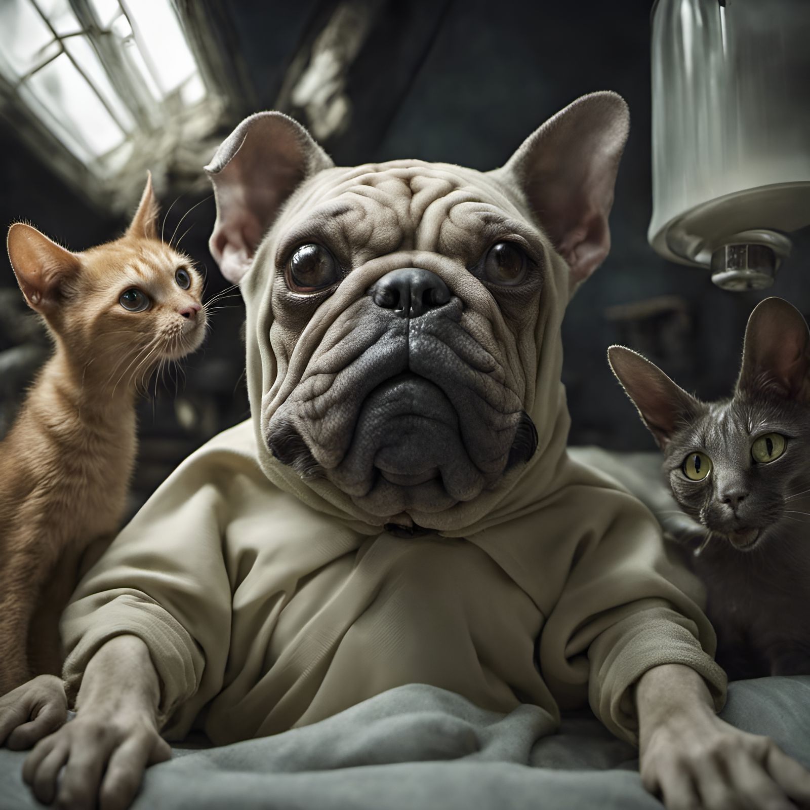 Extraterrestrial Pets in Upper Class City Living