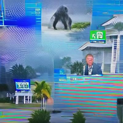 Florida Man Yells During Hurricane Matthew Report