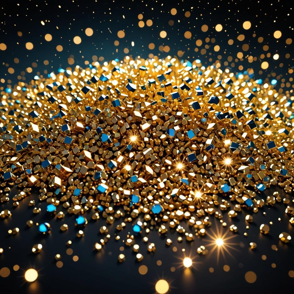 Mystical Space Glow in Hyperrealistic Octane Render