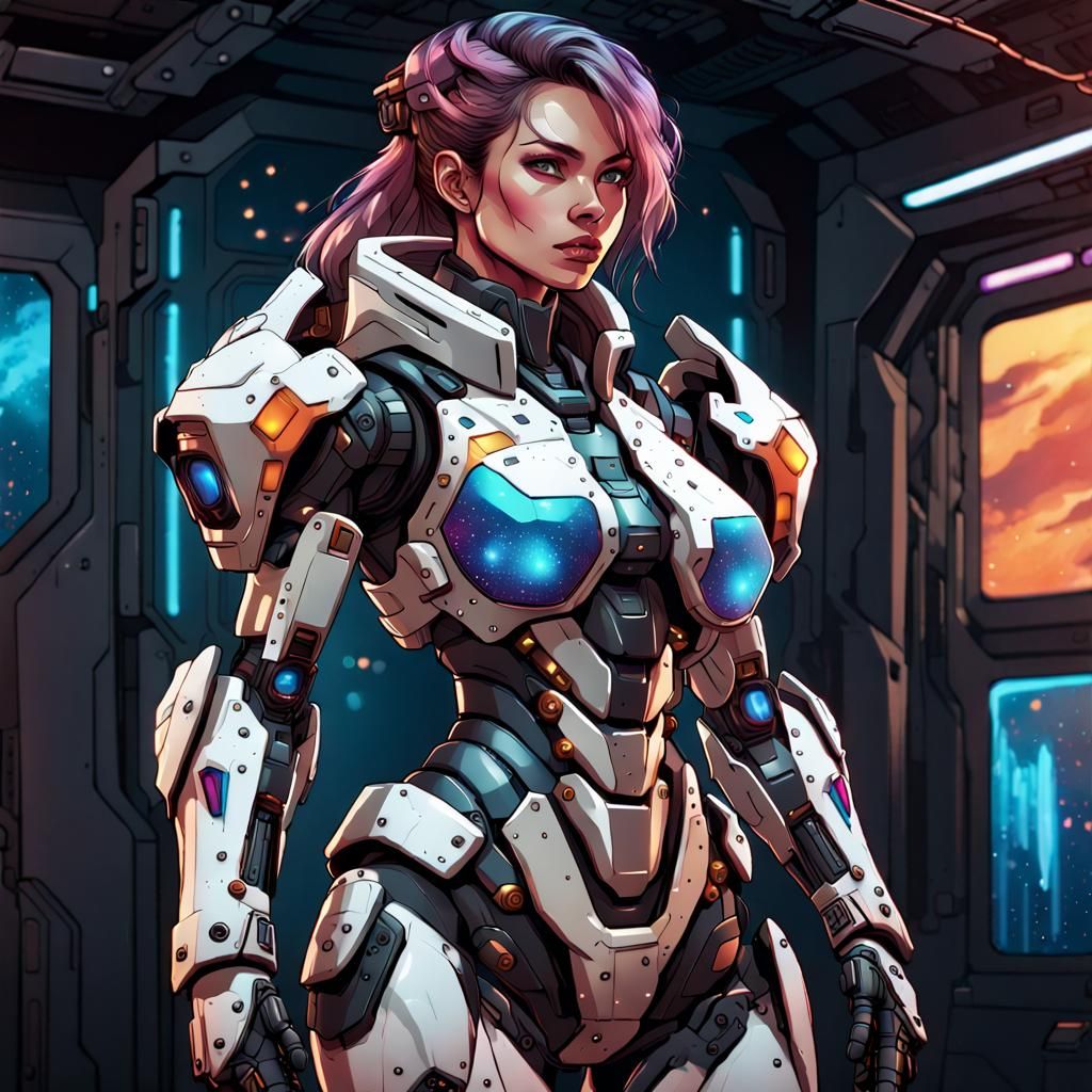 EVA Heavy Duty Combat Armor - Female