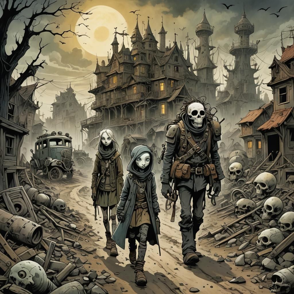 Post-Apocalyptic Mystery: A Dark Epic Journey