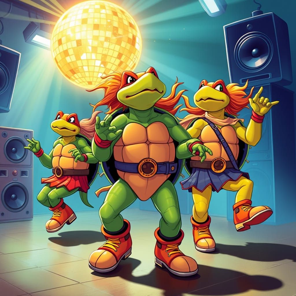Disco Turtles