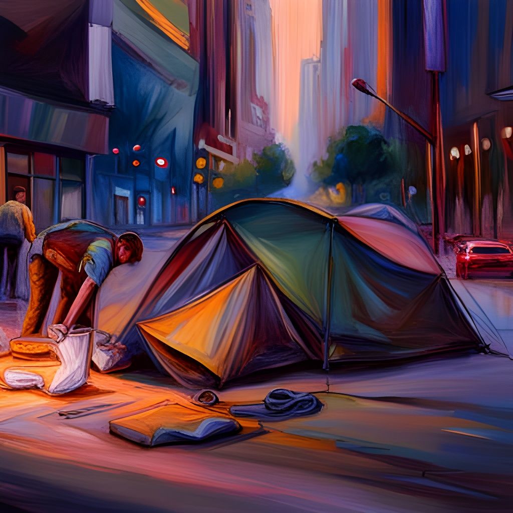 Police Dismantle Homeless Encampment in San Diego