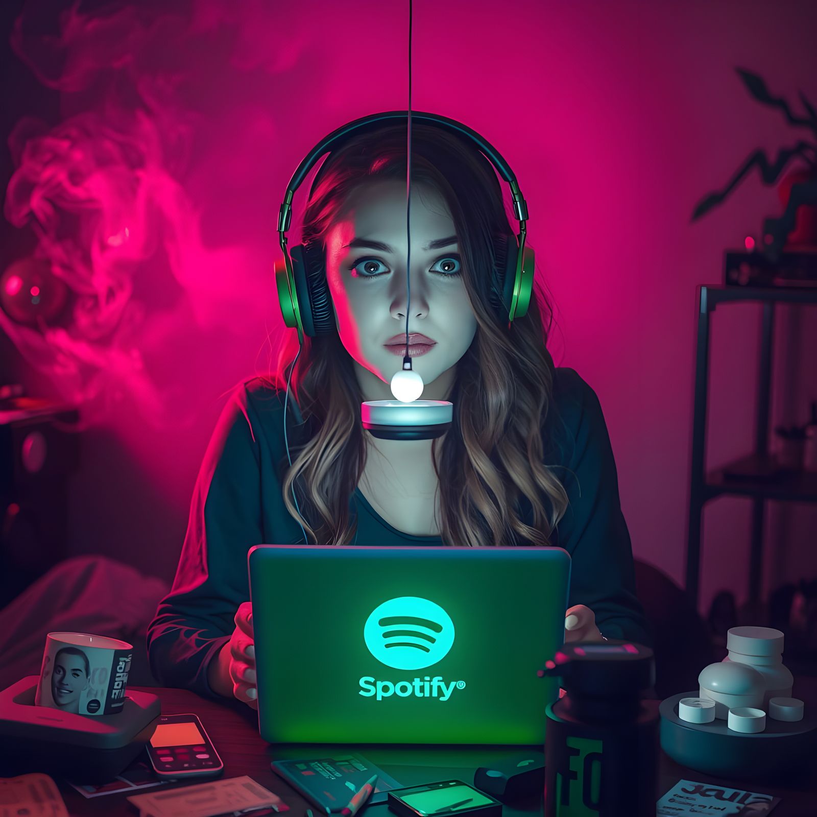 Becca Hypnotized in Dreamlike Spotify Scene