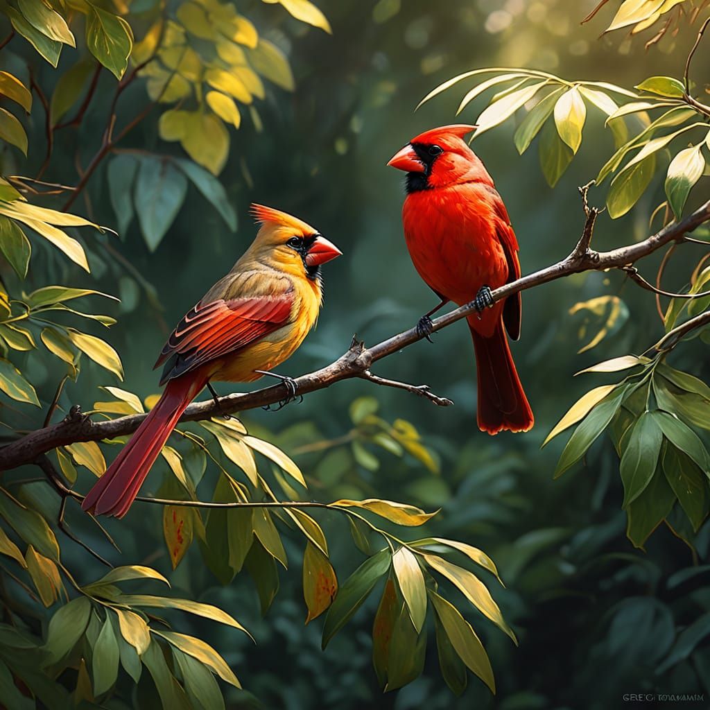 Scarlet Plumes: Cardinals and Bishops