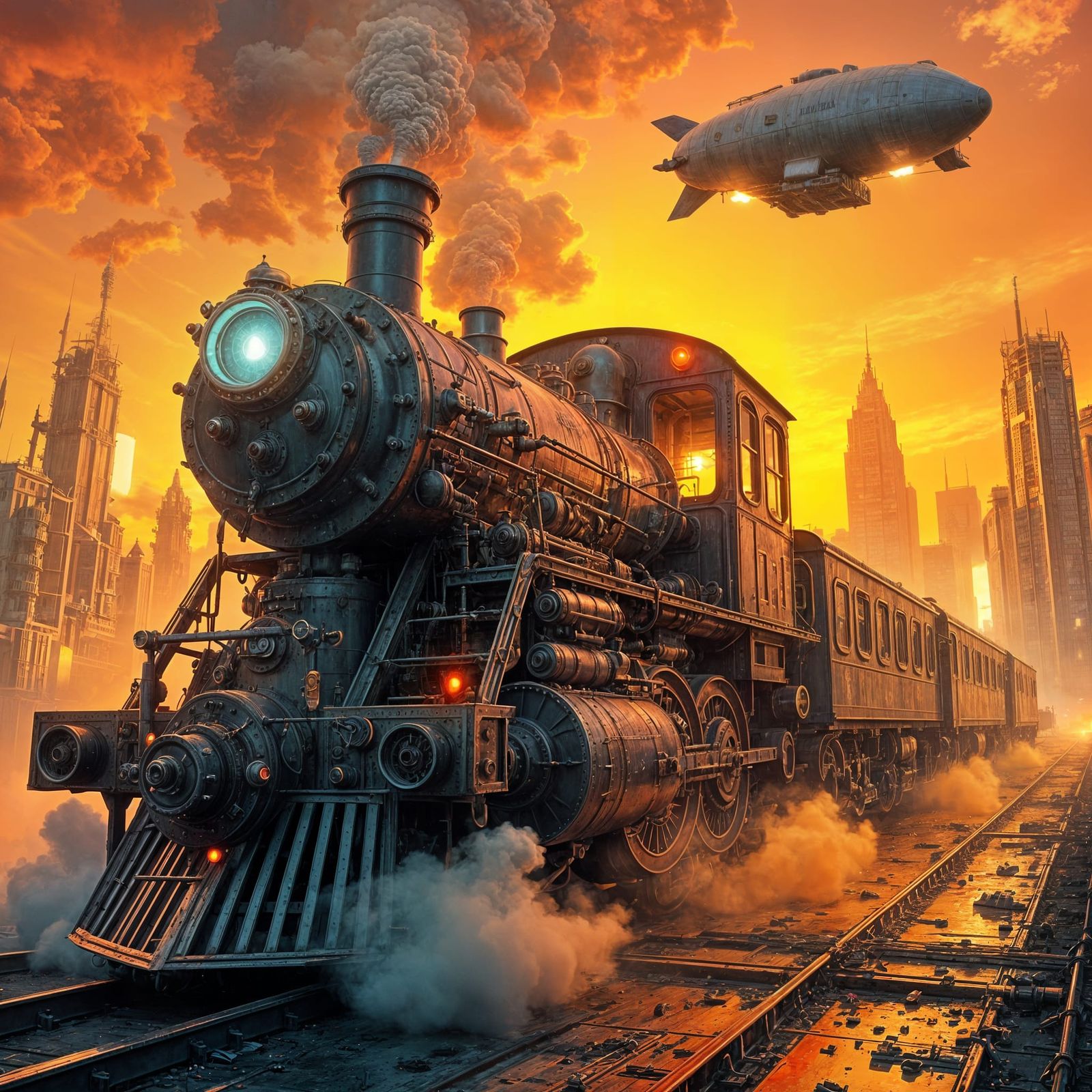 Ridin’ on the City of Santa-Fe…