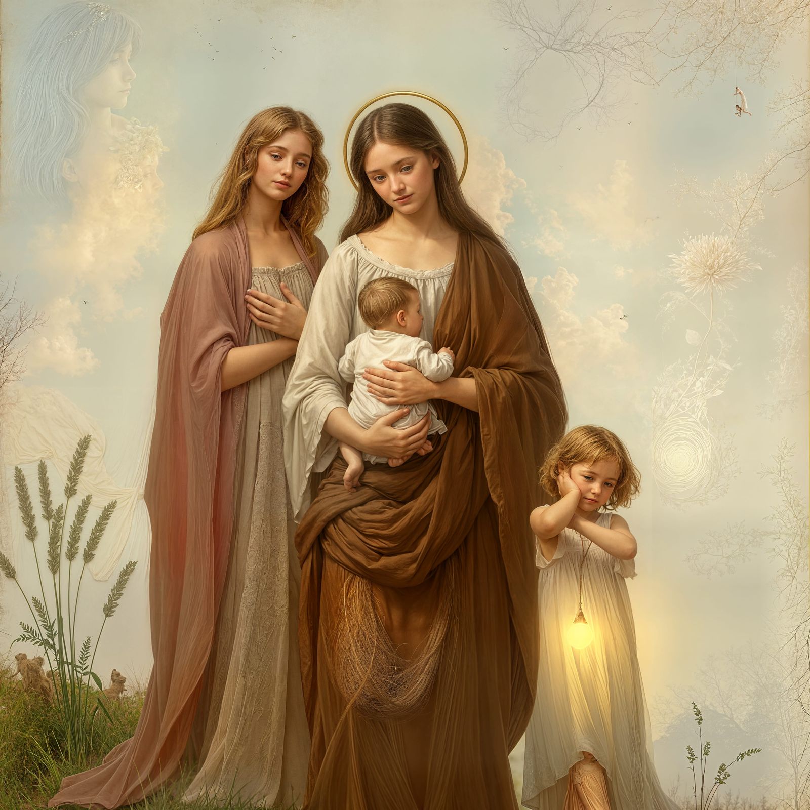 Allegorical Depiction of Faith, Hope and Charity