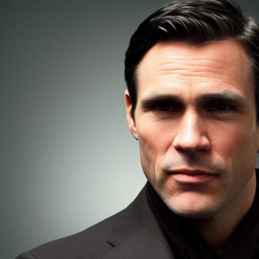 Professional Portrait of Bruce Wayne with Bokeh