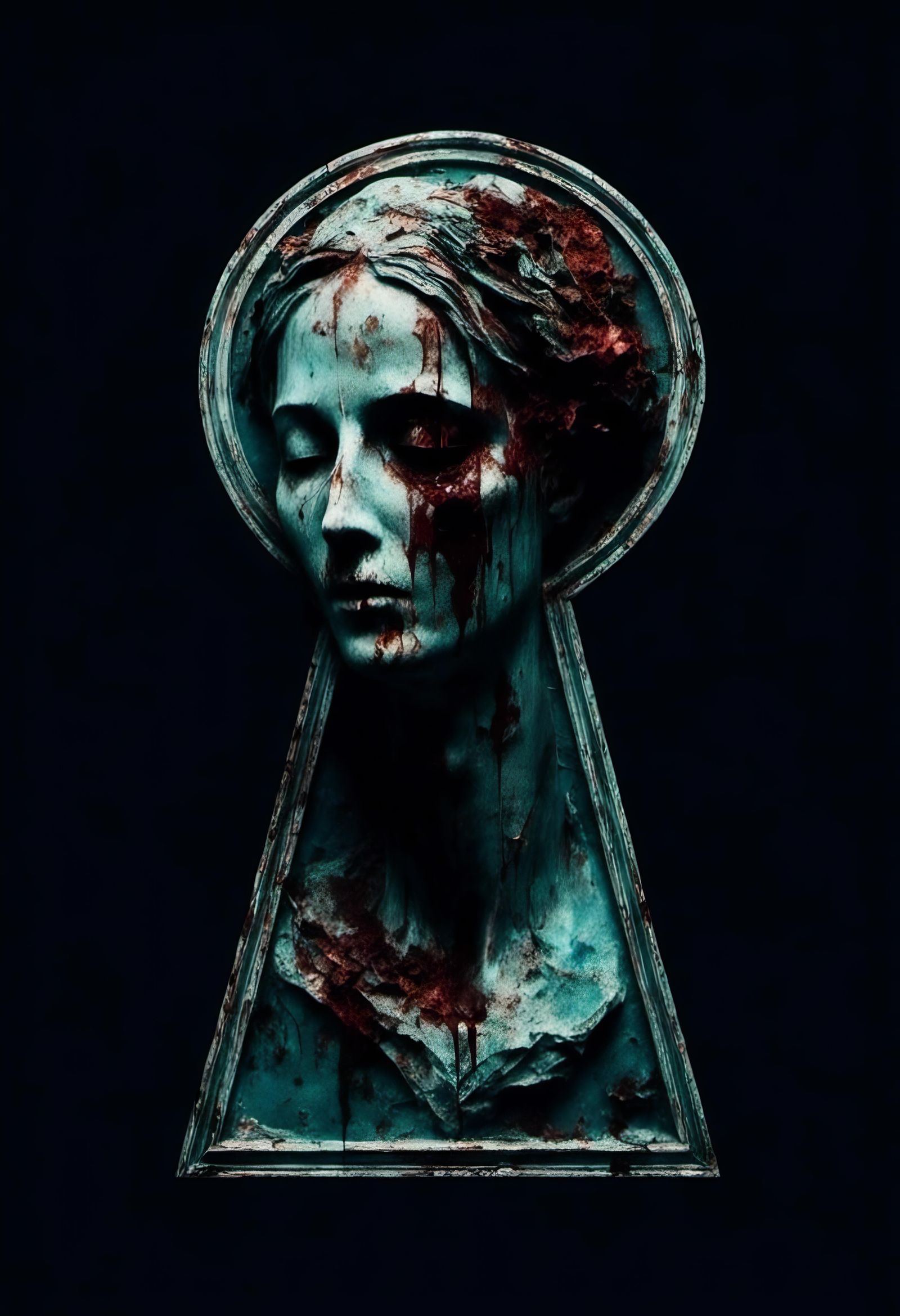 Macabre Renaissance Album Art Style Painting