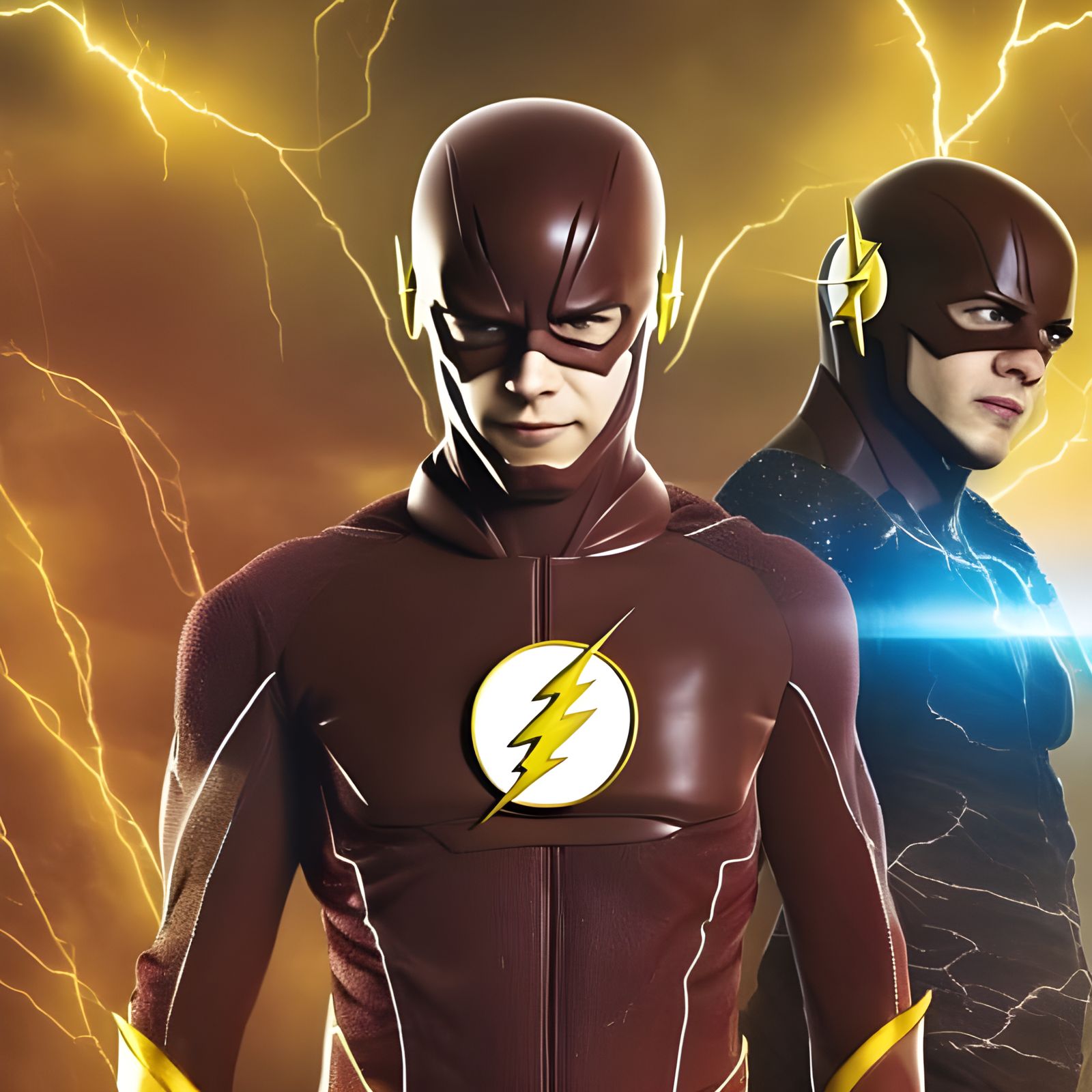 Flashpoint Poster: Detailed Matte Painting in 8K