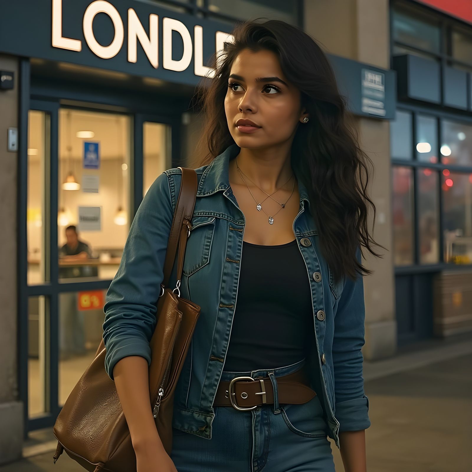 Young Indian Woman Arrives in London for a Fresh Start