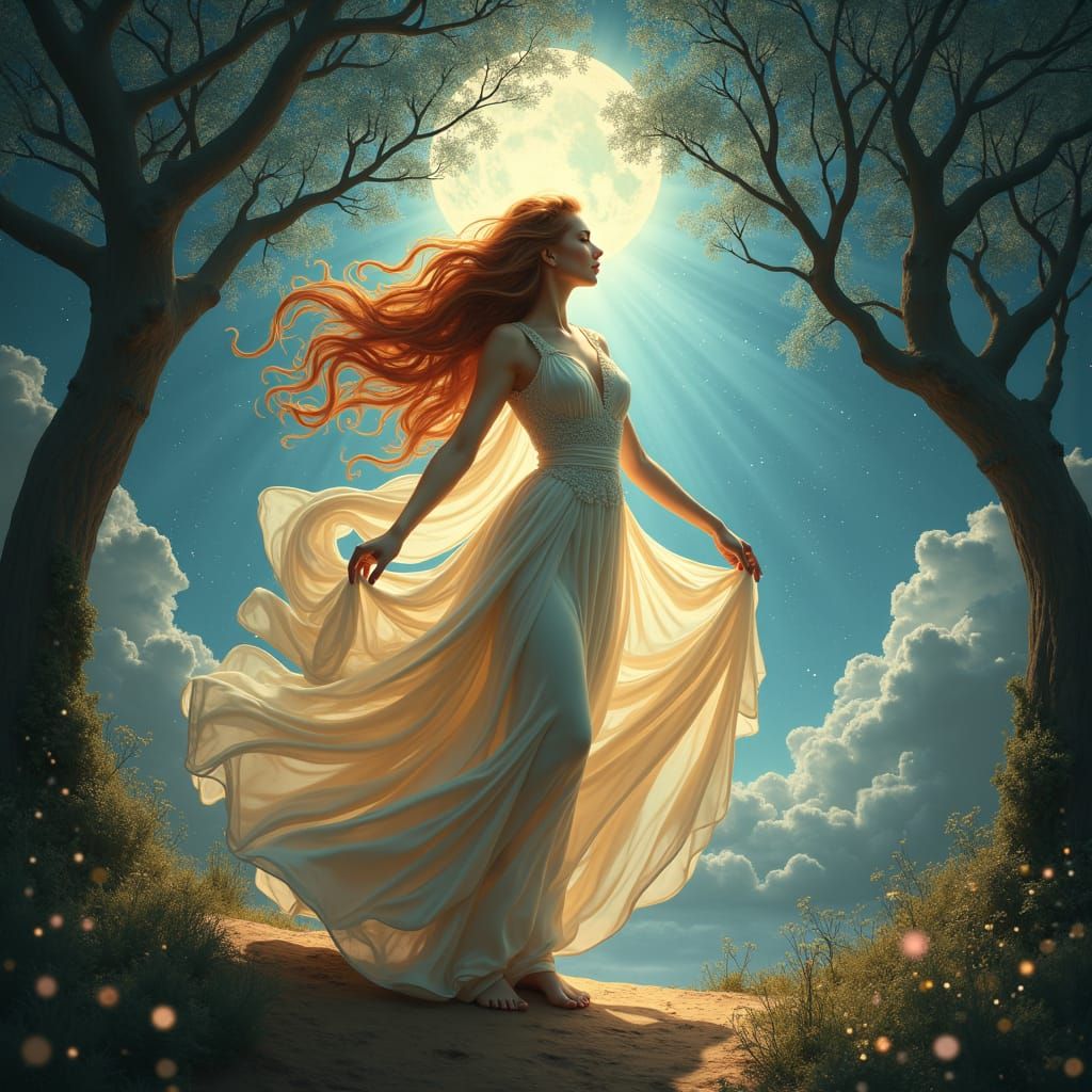 Urania's Magic Display: A Canon Lens Fantasy