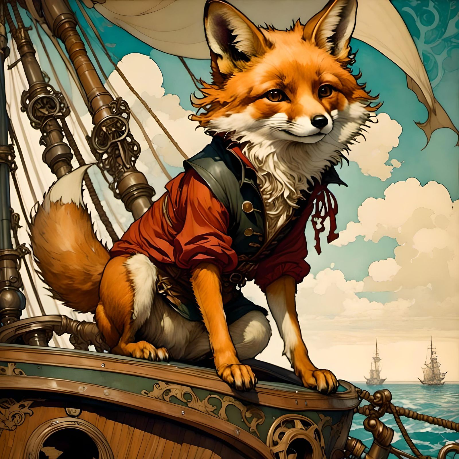 John Fox: Sailor at Sea