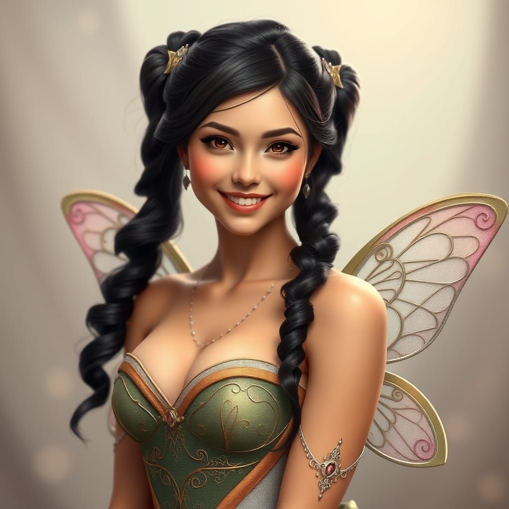 Ethereal Fairy Cosplay in Hyper-Realistic Art
