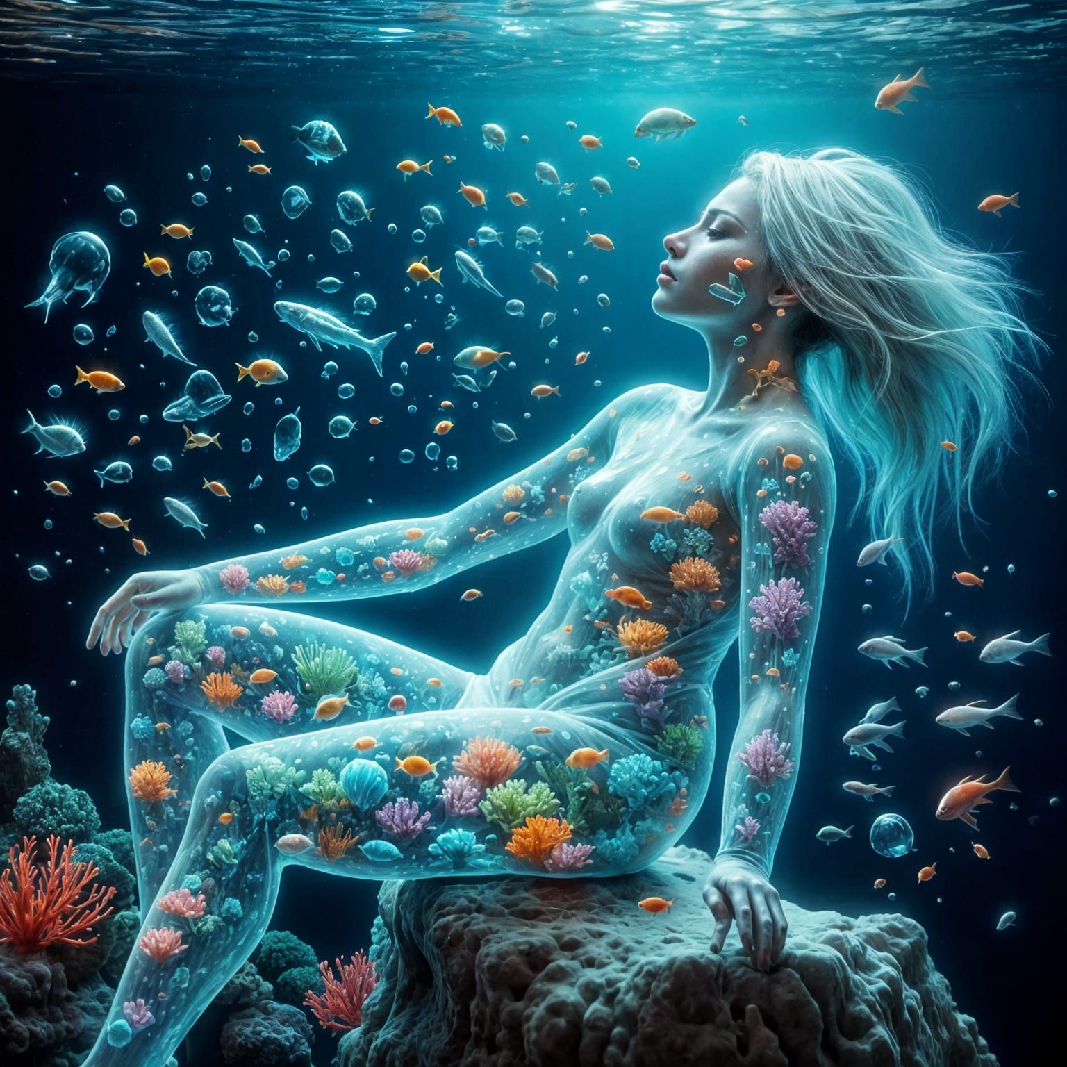 Goddess of the Crystal Reef
