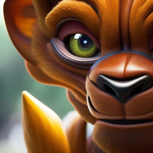 Realistic Curious George