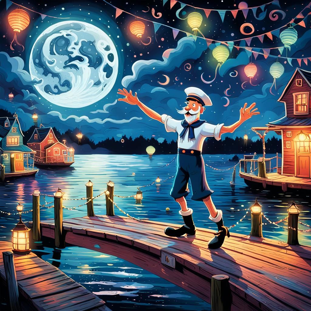 Barnacle Bill's Razzmatazz: A Disney-esque Cartoon