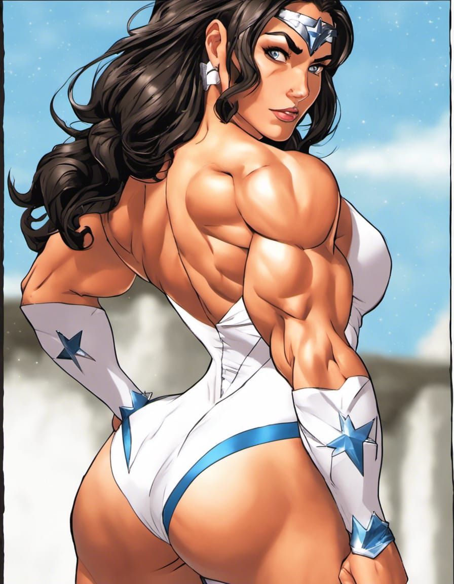 Supreme Superheroine with Biceps