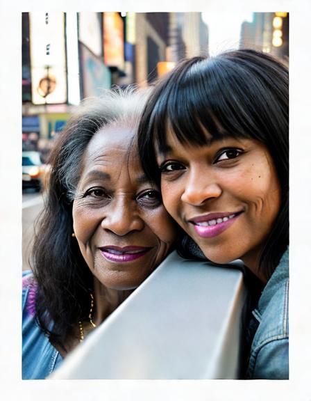 Grandmother & Granddaughter (Family Portrait Series)