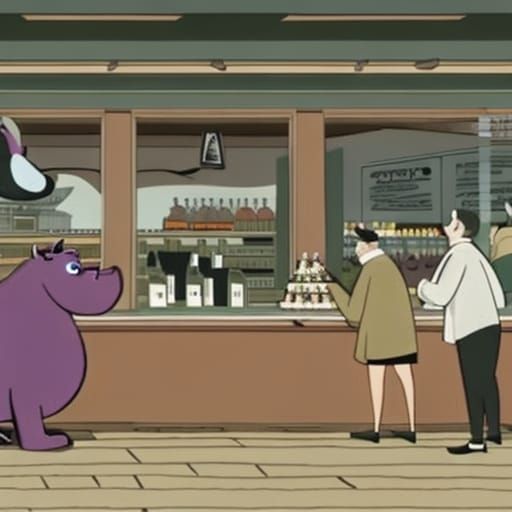 Hippo Guides Coffee Lovers: Flemish Baroque Animal Supermark...