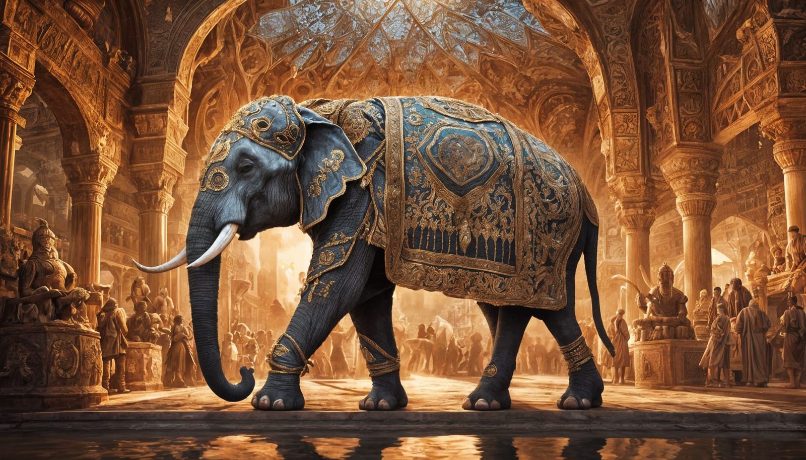Jeweled Elephant in Dubai