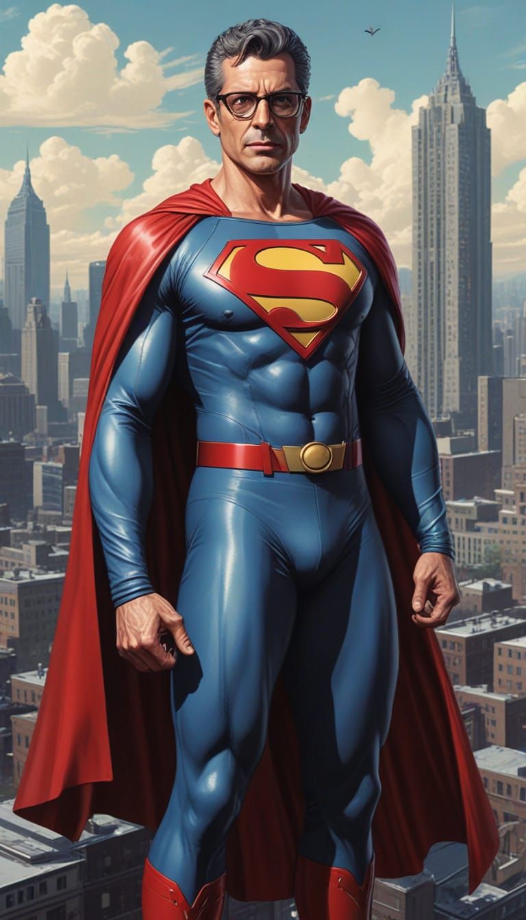 Jeff Goldblum as Classic Superman