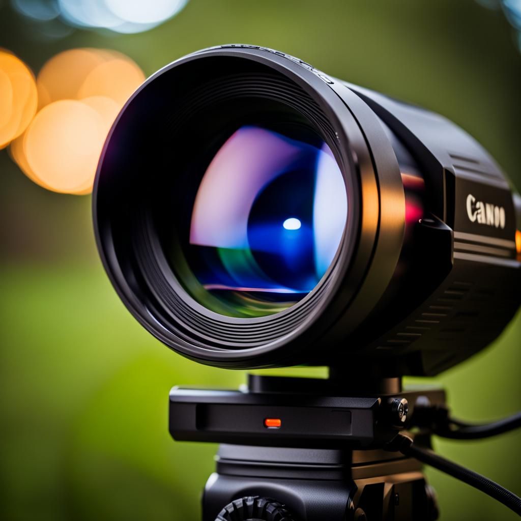 Compact Pest Detector in Crop Field: Professional Photograph...