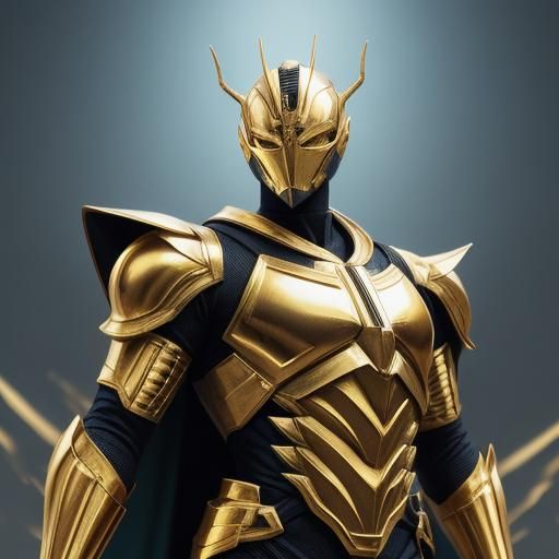 Heroic Super Sentai Knight in Gold Armor