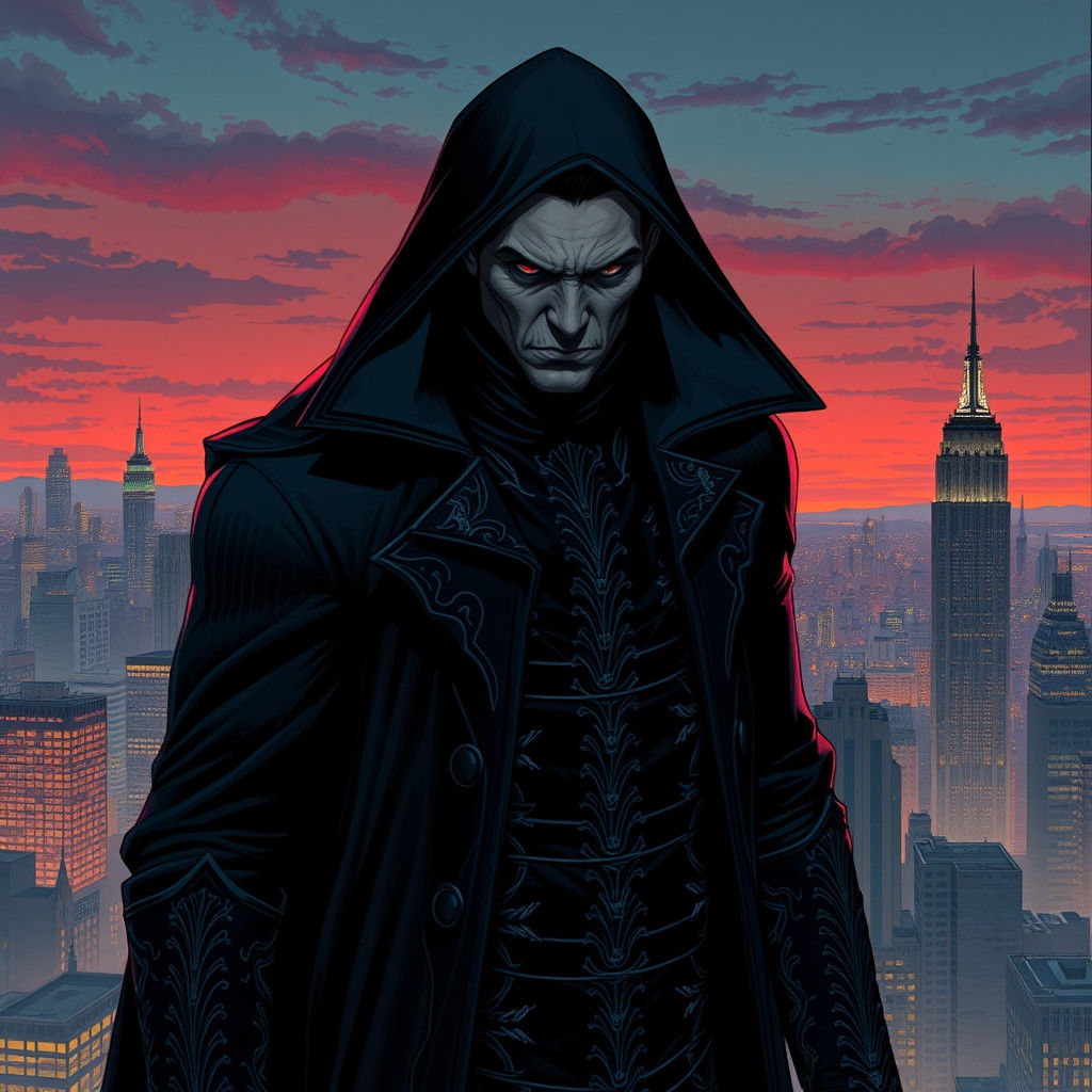 Dark Marvel Villain Emerges Over Gothic Cityscape