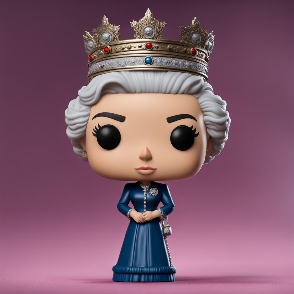 Queen Elizabeth II as Funko Pop Figure