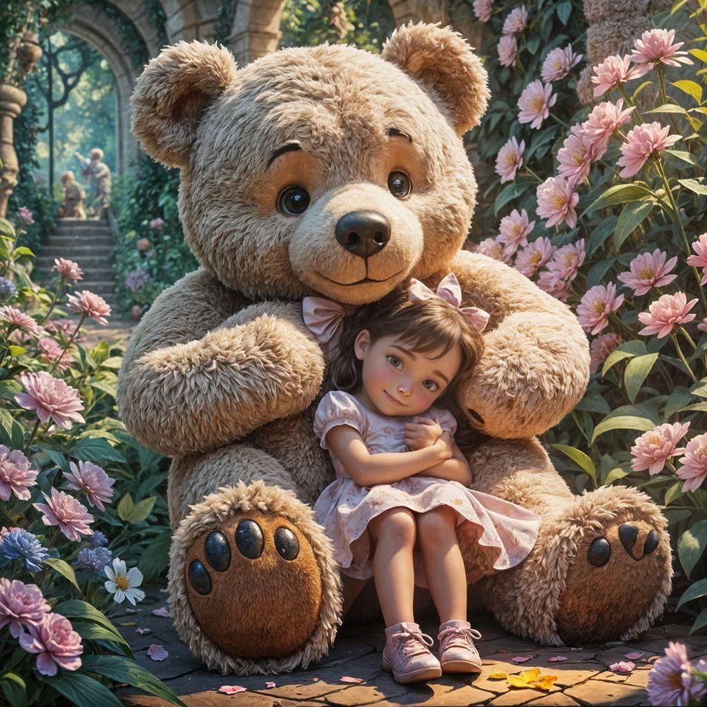 My Teddy, My Best Friend...