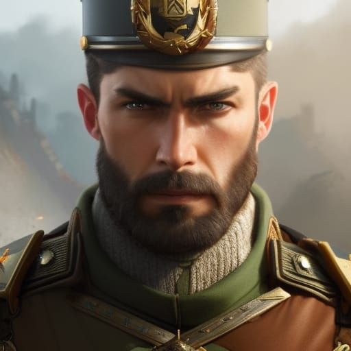 Dark Fantasy Guardsman Portrait in Unreal Engine 5