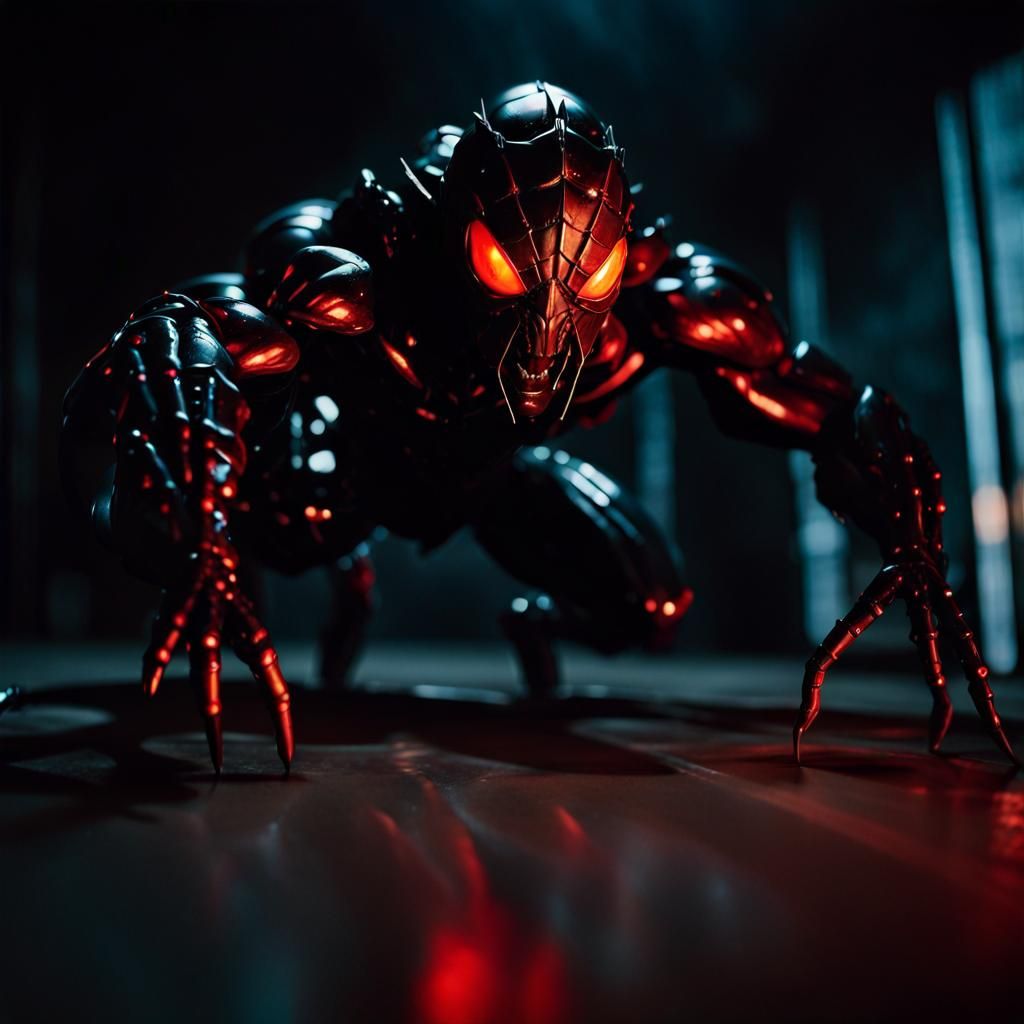 Webstor Ready to Leap, Cinematic Film Still