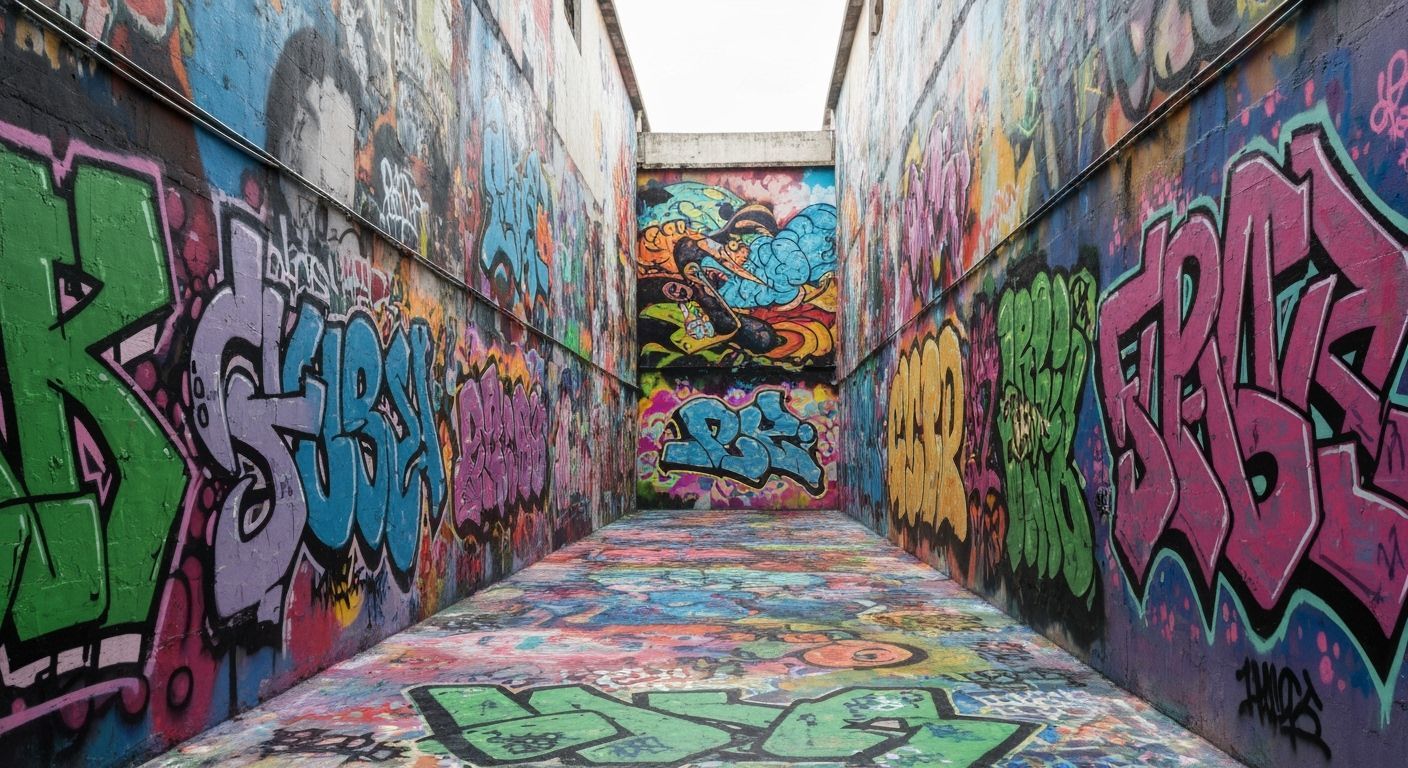 Colorful Graffiti Art
