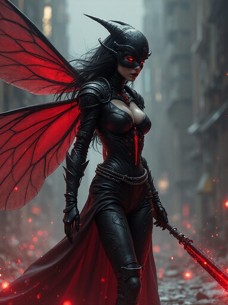 Mosquito: Dark Magic Villain in Futuristic Realm