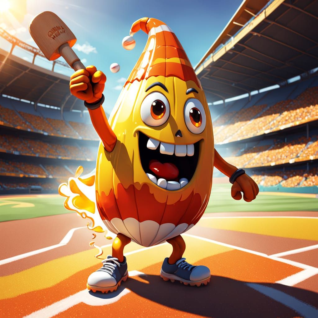 Sugary Hero Swings for the Fences in a Whimsical Baseball St...