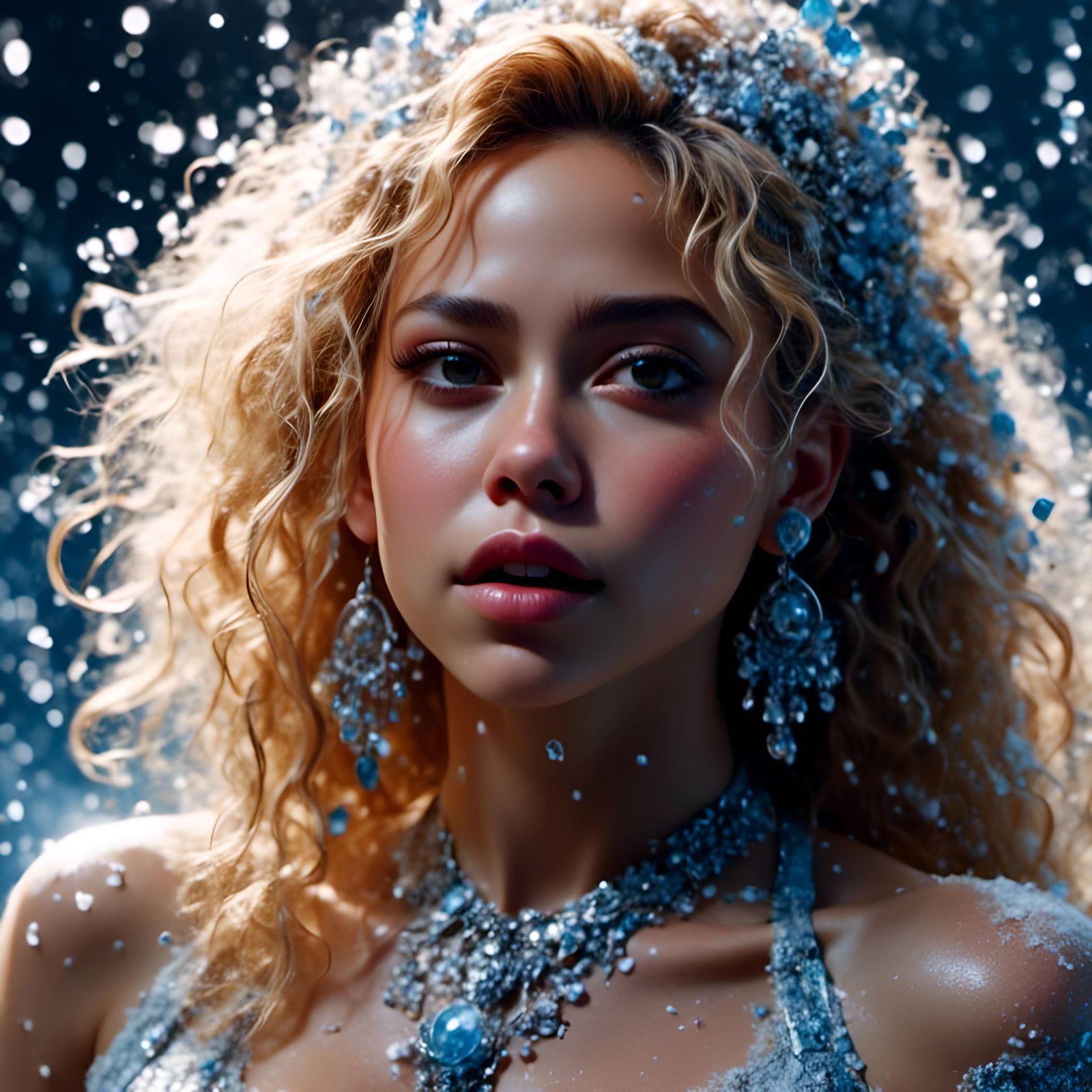 Salt Shaker Portrait in Digital Art Style