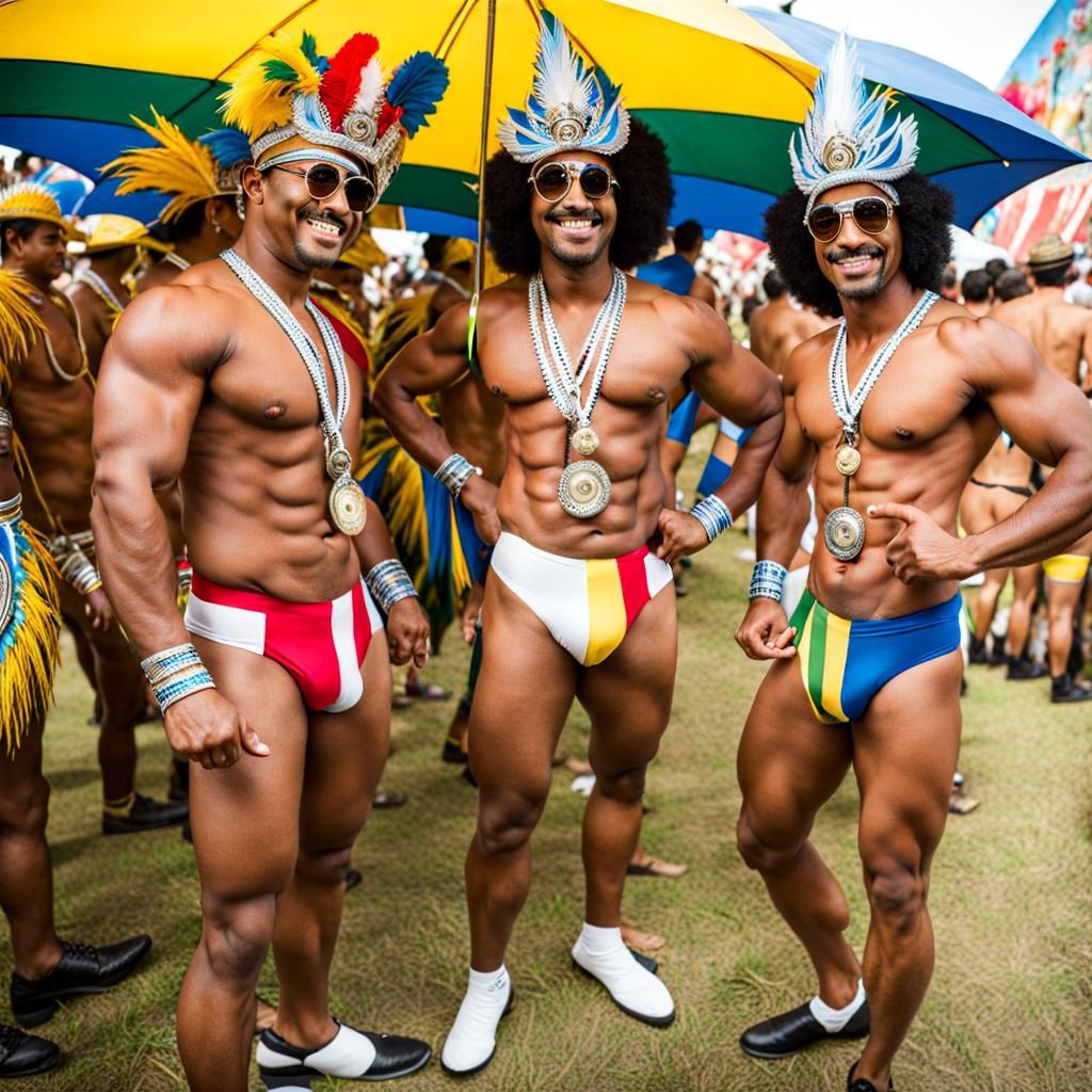 Brazilian Carnaval: Anime-Style Celebration in Rio