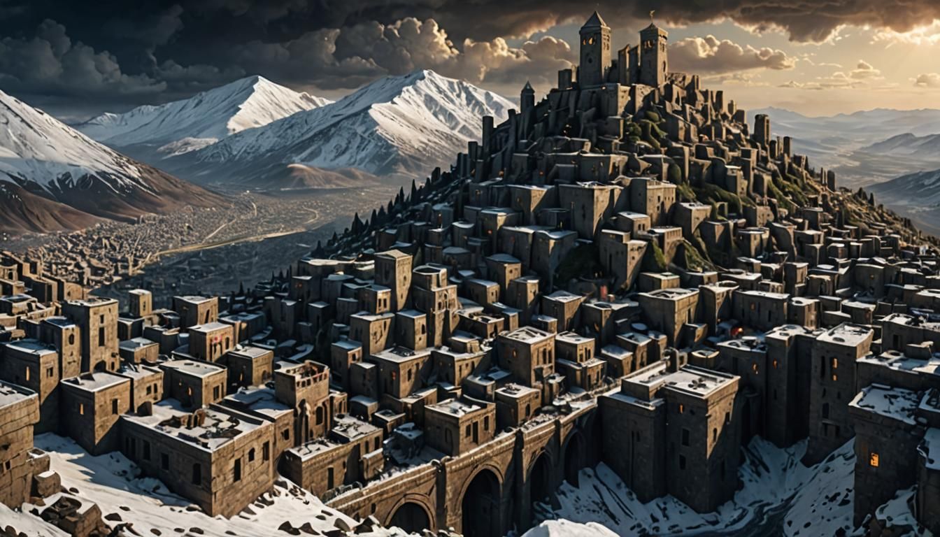 Epic City of Fallen Angels on Mount Hermon