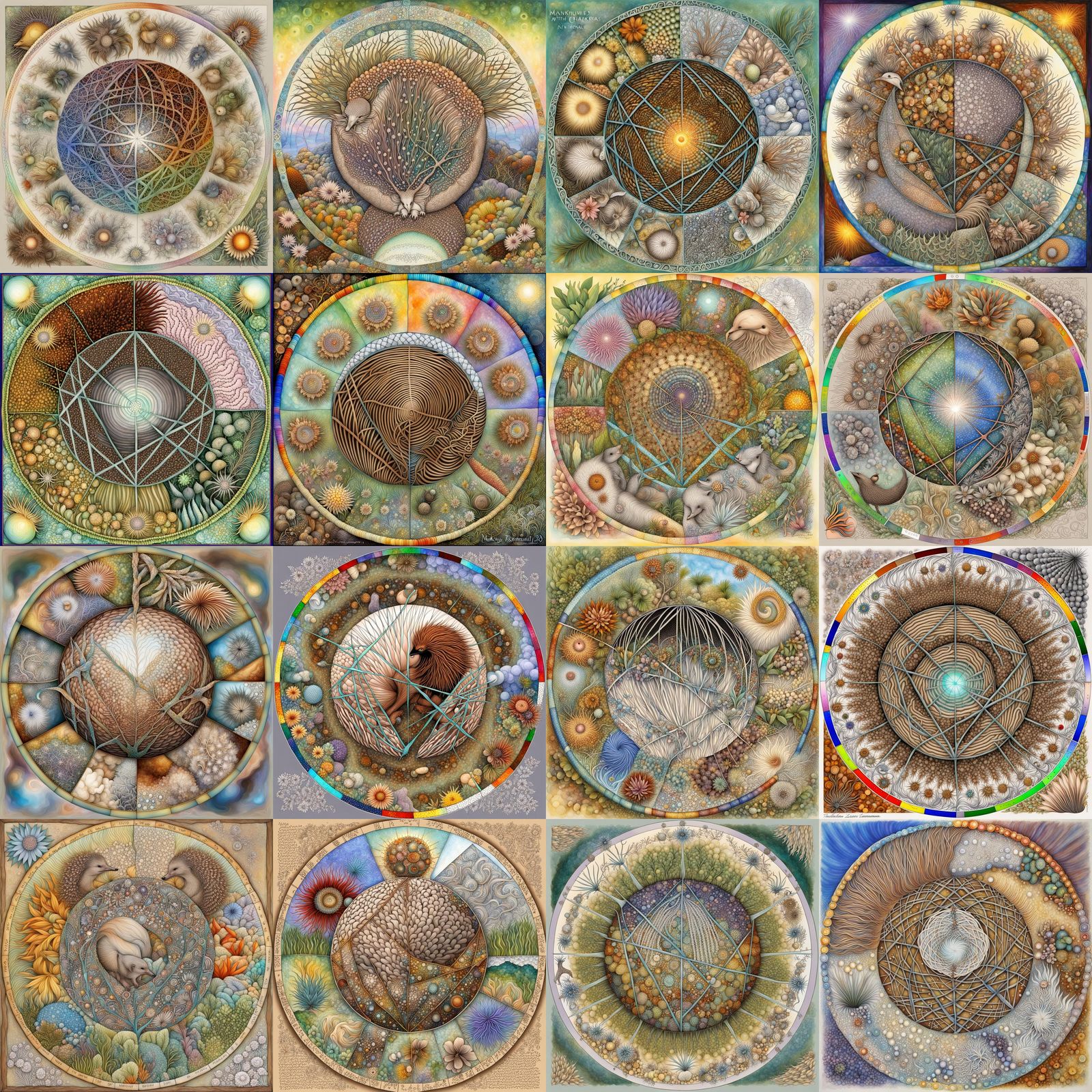 Echidna's Harmonious Journey Through Earth's Wonders