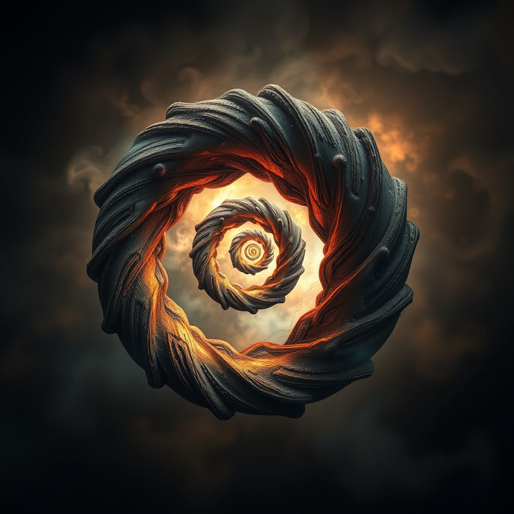 Intricate Spiral Form in High Dynamic Range