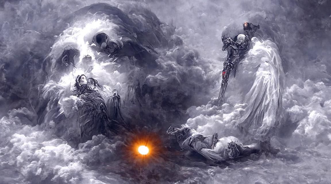 Cyborg's Beautiful Death in Divine Light