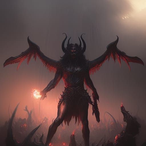 Dark Fantasy Character Concept Art in 8K