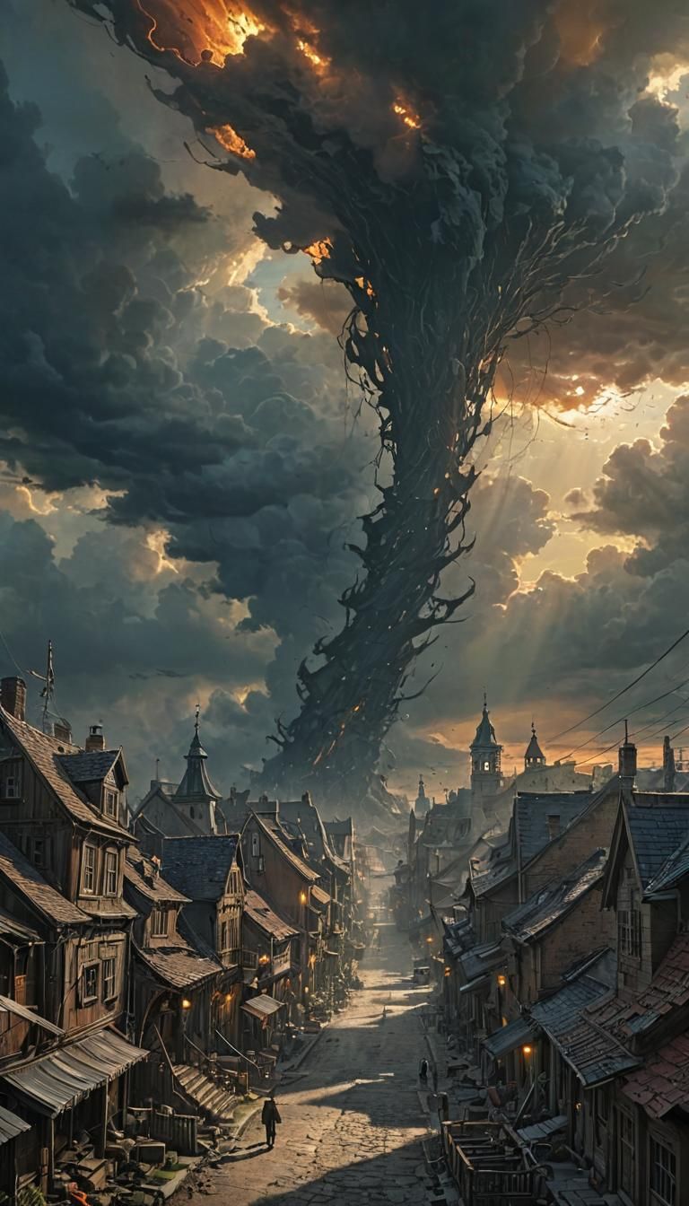 Worlds Collide: Fractured Sky and Emerging Darkness