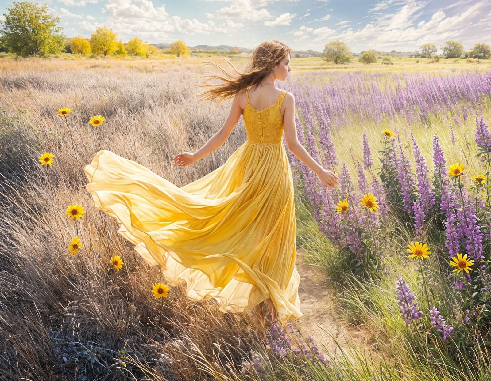 Impressionistic Style Digital Painting