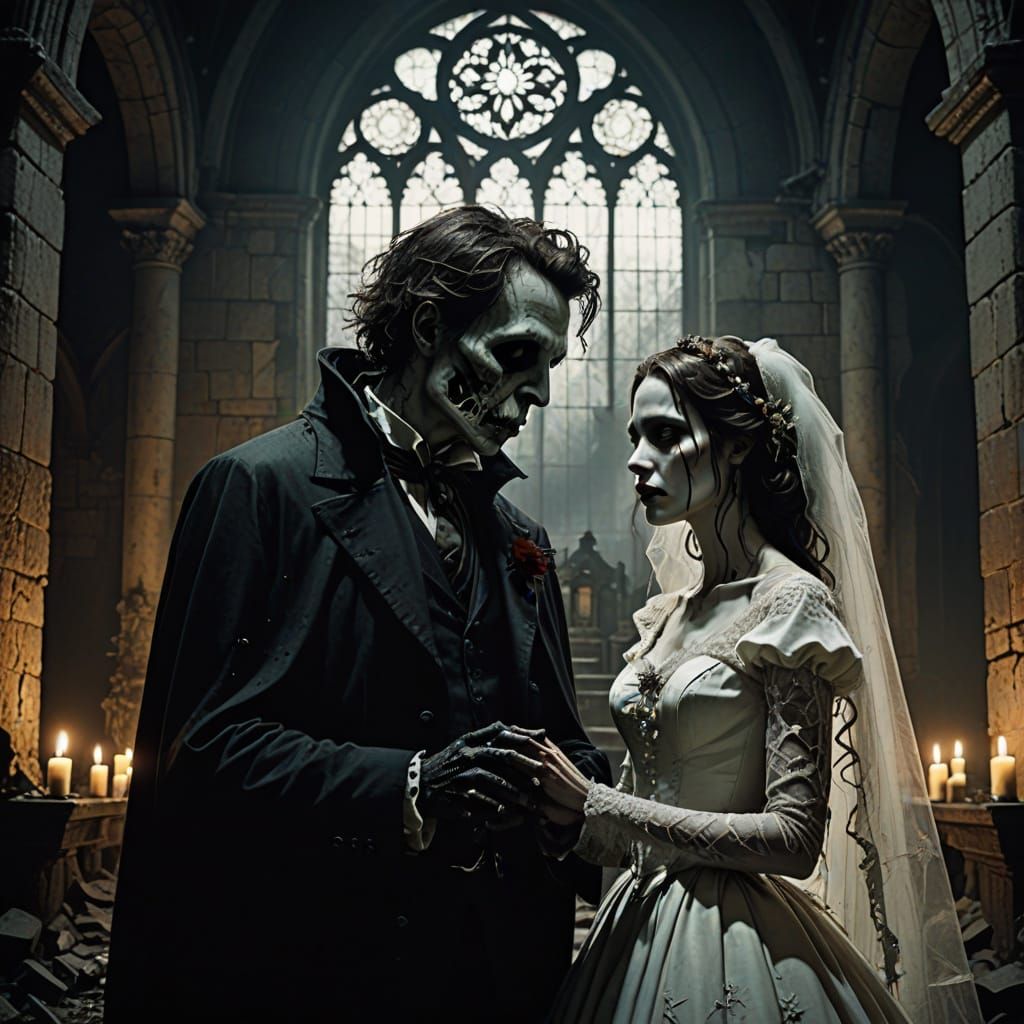 zombies getting married
