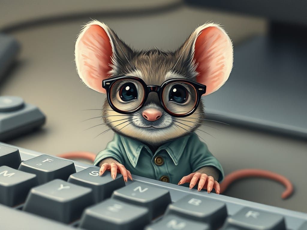 shy computer mouse