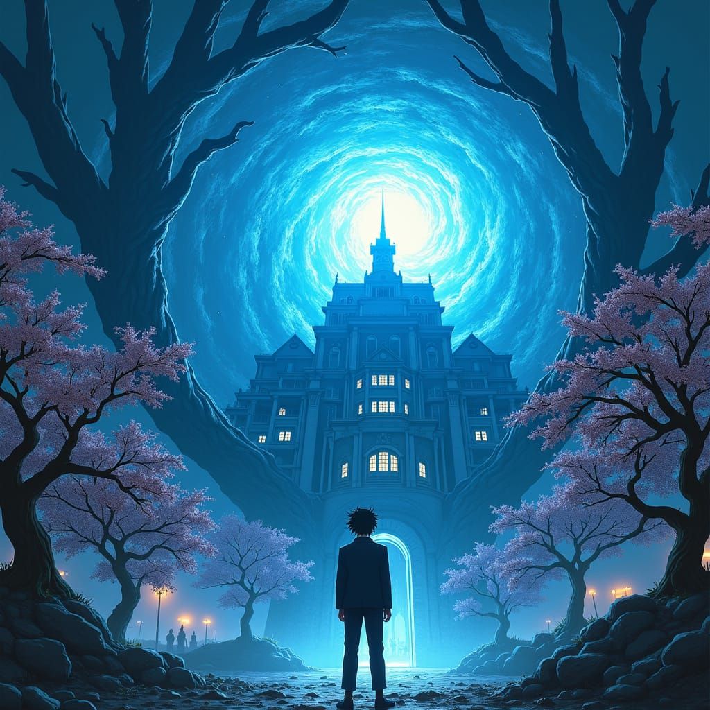 Yuji Itadori's Domain Expansion: Twisted Tokyo High School